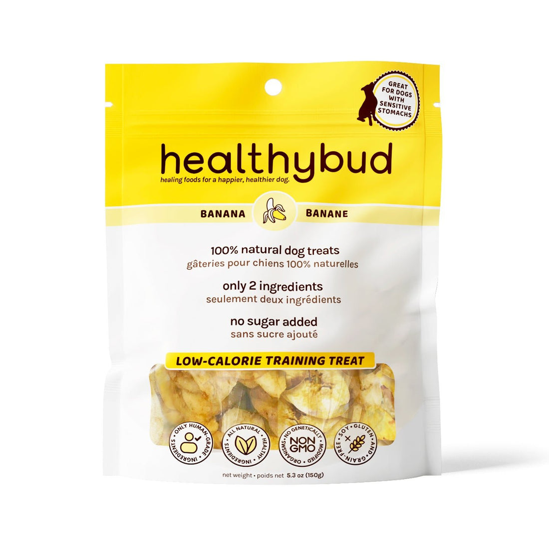 Single Ingredient Dog Treats - healthybud USA
