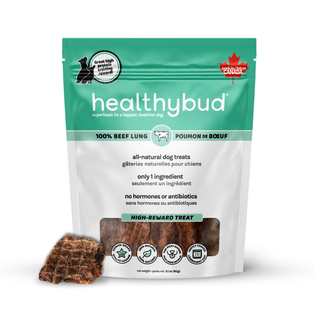 Beef Lung Wafer Dog Treats - Healthybud USA