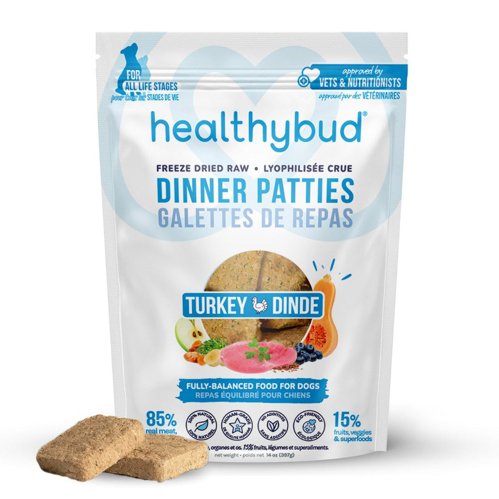 Turkey Freeze Dried Raw Patties for Dogs