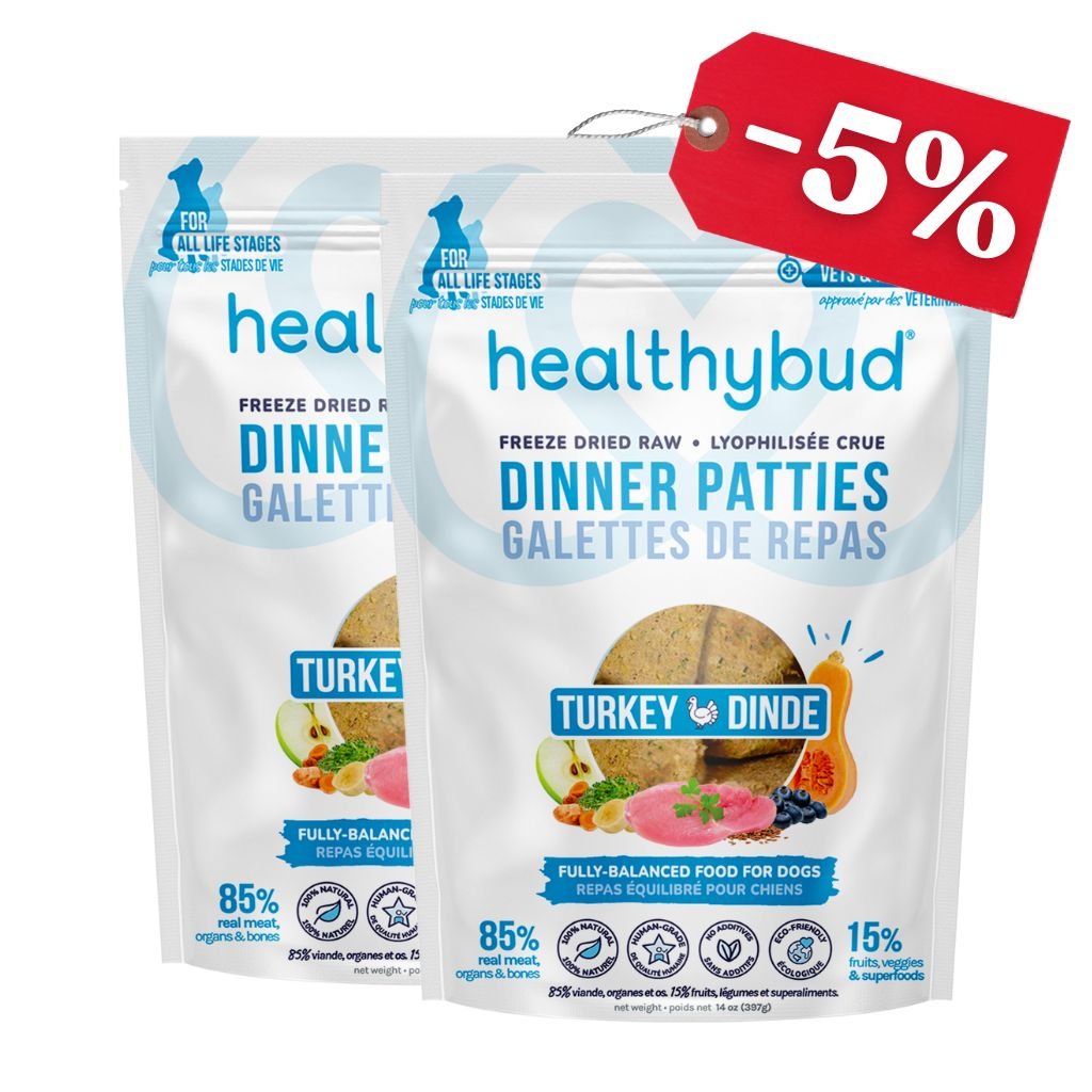 Turkey Meal Patties - healthybud USA